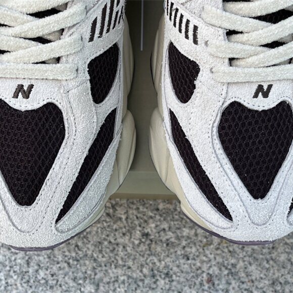 New Balance 9060 Mens Sneakers in Beige and Brown - Picture 4 of 14